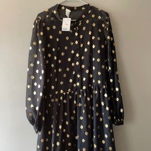 H&M LONG SLEEVE DRESS